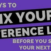 Fix Your Reference List With 3 Simple Steps Screencast Tutorial