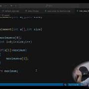Coding Exercise On Passing Array To A Function C Placement Course Lecture 71