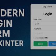 Build A Beautiful Login System In Tkinter With SQLite Step By Step For Beginners