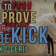 Amazing SIDE KICK Exercise Yoko Geri By Jesse Enkamp