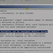 Instance Variables