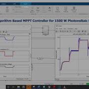 PSO Algorithm Based MPPT Controller For 1500 W Photovoltaic System