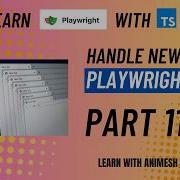 How To Handle New Tab IFrames Dialog In Playwright Learn Playwright Using TypeScript Part 11