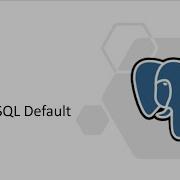 PostgreSQL Пользователь PostgreSQL по умолчанию