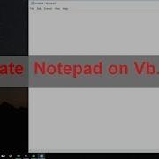 How To Make Notepad In VB Net Visual Studio 2013 Part 1