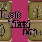 4 Leafs Tutorial Part 4 How To Draw Leaf Zentangle Patterns