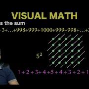 Math Visualization Sum Of Numbers Using Diagonal Dots