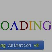 Simple Loader V8 Loading Animation HTML CSS Only Web Experiments