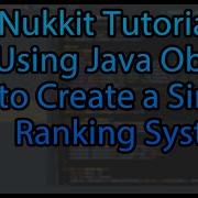 Nukkit Tutorial 7 Using Java Objects To Create A Simple Rank System