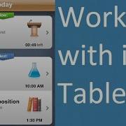 Table View Basics With IOS Swift Video 1
