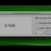 Java Password Generator
