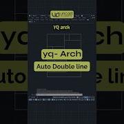 Autocad YQ Arch Plugin Automatic Double In One Command Autocad Autocadtutorial Architecture