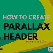 Pure CSS Parallax Scrolling Effect No Javascript Html Css Css Animation Effects