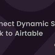 Connect Dynamic Softr Block To Airtable