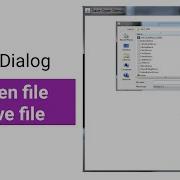 Class 13 FileDialog Open Save Operations By Bhaskar