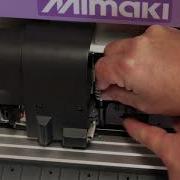 Mimaki Cutter Blade Initial Setup