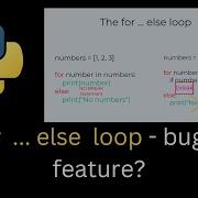 Python S WEIRD For Else Loop And Why It Exists