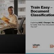 Train Easy Document Classification Configure References UiPath RPA Document Understanding