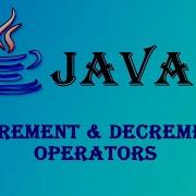 Part 2 Increment Decrement Operators In JAVA தம ழ
