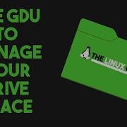 Use GDU To Free Up Some Disk Space