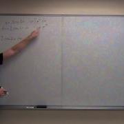 Calculus 2 Lecture 7 1 Integration By Parts