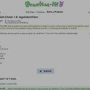 Java Practice It Introduction To Java Programming Self Check 1 6 LegalIdentifiers