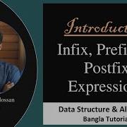 Infix Prefix Postfix Expressions Data Structure Algorithm Bangla Tutorial