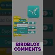 Hummingbird Hack BirdBlox Comments