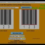 Barcode Recognition Using Python Project With Source Code Barcode Classification