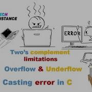 Overflow And Underflow Type Casting Errors In C Two S Complement