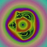 Perpendicular Feather Fractal Power Morph
