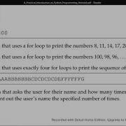 A Practical Introduction To Python Programming Exercise 2 5 8b