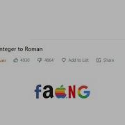 12 Integer To Roman Leetcode 12 Solution Java Mathematics