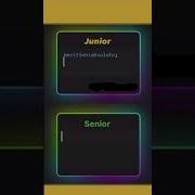Junior Vs Senior Beginner Vs Pro Webdevelopment Programming Css Javascript Coding Html Css3
