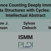 ISMM24 Reference Counting Deeply Immutable Data Structures With Cycles