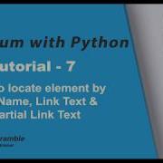 How To Locate Element By Tag Name Link Text And Partial Link Text In Selenium