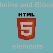 Html5 Tutorial 16 Inline And Block Elements