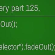 Jquery FadeOut Function Part 125