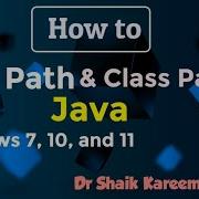How To Set Path Or Class Path In Java Windows 7 8 10 JDK 1 8 10 11 17 And All Versions