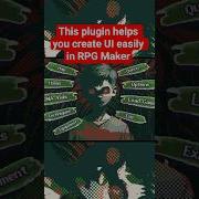 This Plugin HEAVILY Upgraded The Ability To Make UI For RPG Maker Gamedev Rpgmaker Videogames