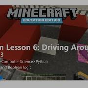 Minecraft EE Python Walkthrough Lesson 6 Boolean Logic Activity 3