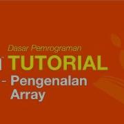 Belajar Java Dasar 40 Pengenalan Array
