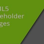 HTML5 Placeholder Images For Websites