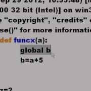 Python Global Variables II