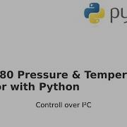 Датчик давления и температуры BMP280 с поддержкой Python и интерфейсом I2C Raspberry Pi