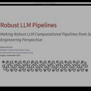 Robust LLM Pipelines Mathematica Python Raku