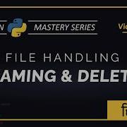 Rename File Delete File In Python Os Rename Os Remove File Handling Hindi Unit 12