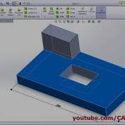 SolidWorks Basics Tutorial For Beginners 4 Learn SolidWorks Online Free Extrude Boss Base Cut