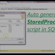How To Auto Generate Stored Procedure Or Table Script In SQL