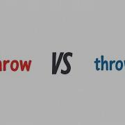 Difference Between Throw And Throws In Java